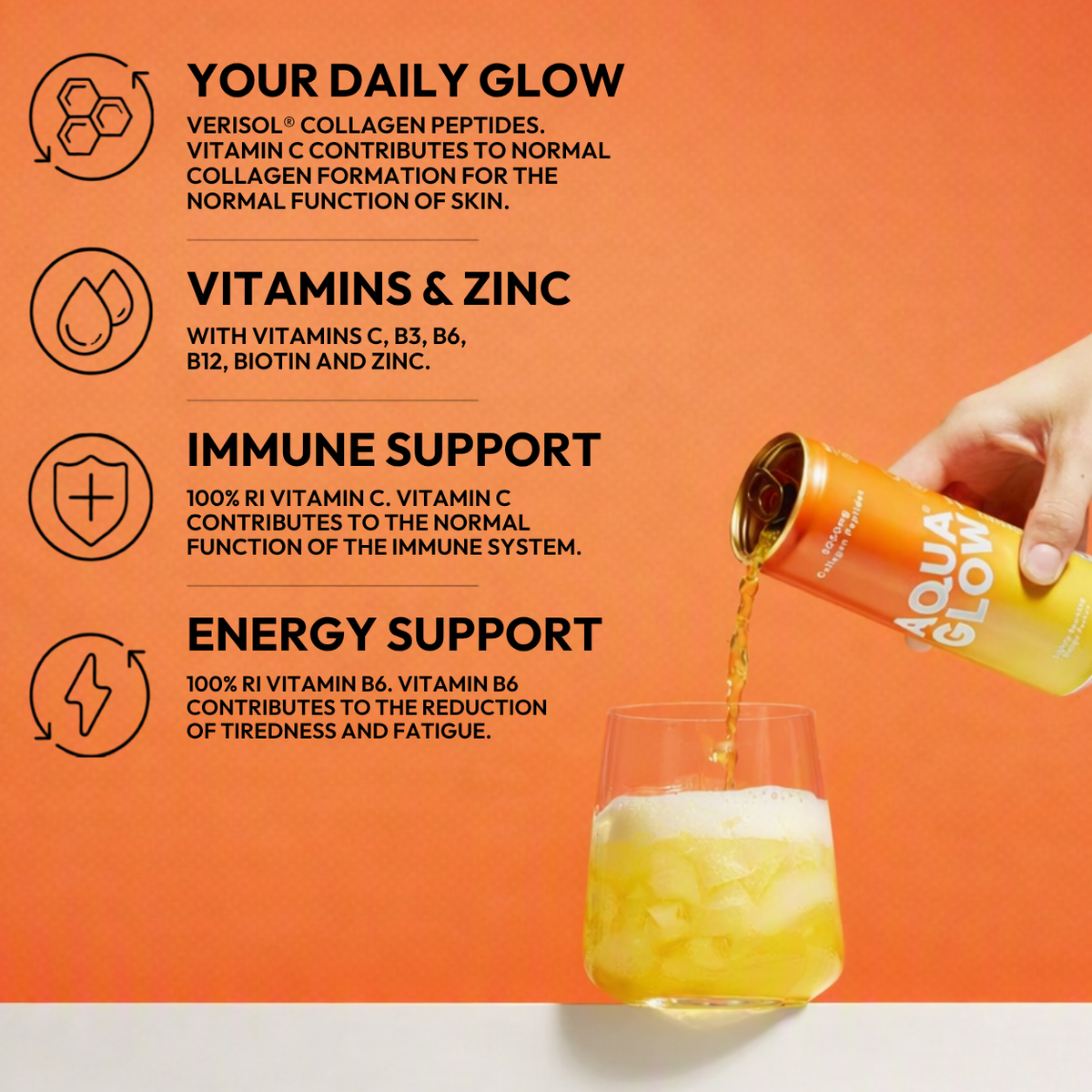 Informational image about Citrus Bliss Mango Passion Sparkling Drink 